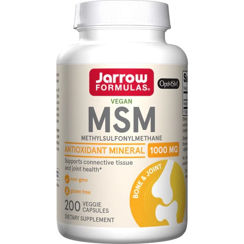 Jarrow Formulas - MSM (Methyl-Sulfonyl-Methane), 1000mg - 200 vcaps