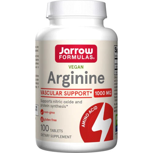 Jarrow Formulas - Arginine, 1000mg - 100 tabs