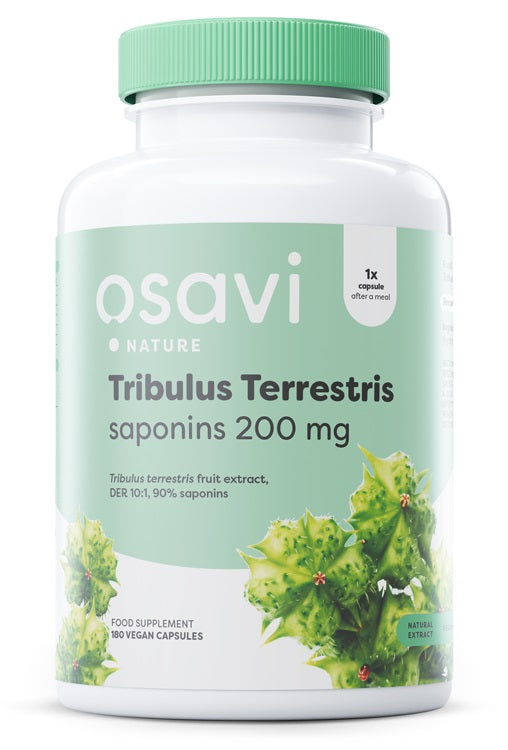 Osavi - Tribulus Terrestris, Saponins 200mg - 180 vegan caps