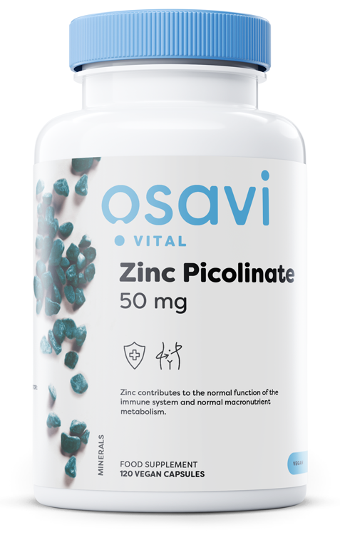 Osavi - Zinc Picolinate, 50mg - 120 vegan caps