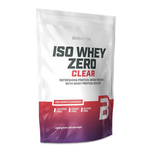BioTechUSA - Iso Whey Zero Clear, Red Berry - 1000g