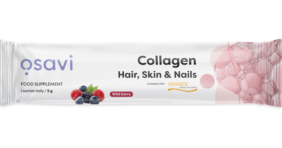 Osavi - Collagen Peptides (Hair, Skin & Nails), Wild Berry - 5g (1 serving)
