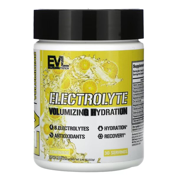 EVLution Nutrition Electrolyte Lemonade - 111g