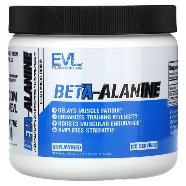 EVLution Nutrition Beta-Alanine Unflavored - 200g