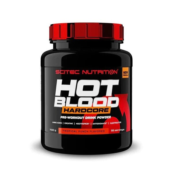 SciTec - Hot Blood Hardcore, Guarana - 700g