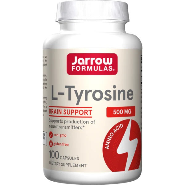 Jarrow Formulas - L-Tyrosine, 500mg - 100 caps