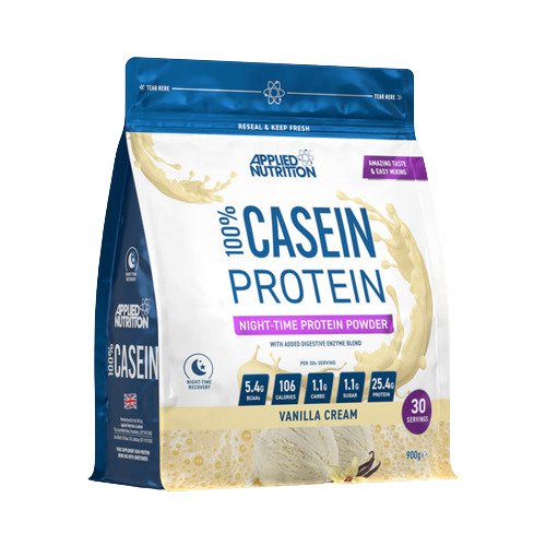 Applied Nutrition 100% Casein Protein Vanilla Cream - 900g