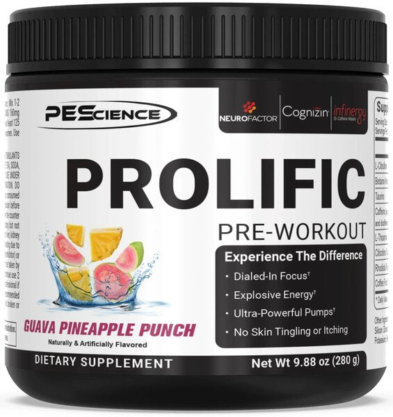 PEScience Prolific Guava Pineapple Punch - 280g