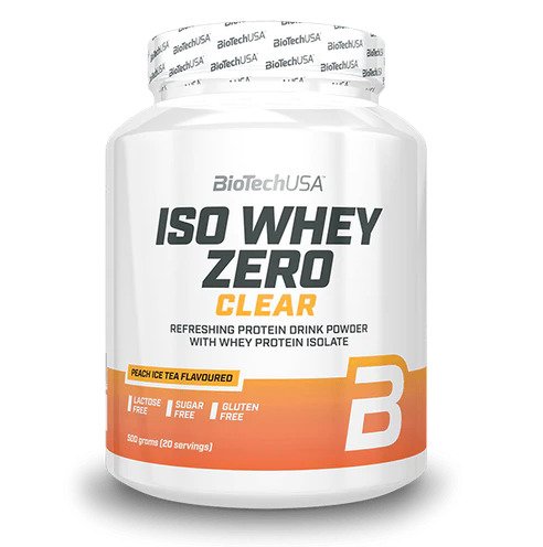 BioTechUSA - Iso Whey Zero Clear, Peach Ice Tea - 500g