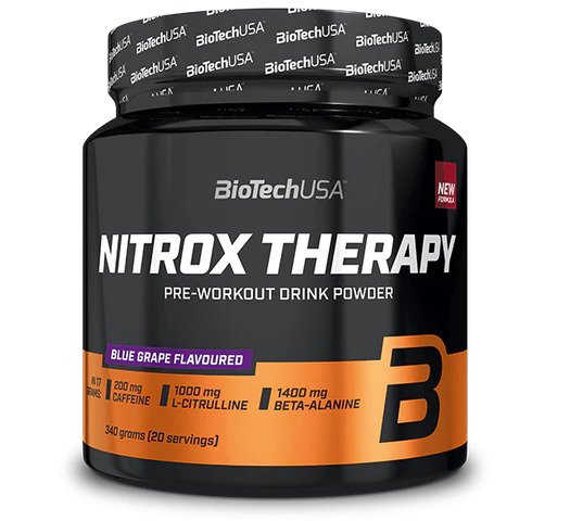 BioTechUSA - Nitrox Therapy, Blue Grape - 340g