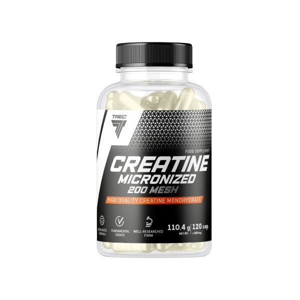 Trec Nutrition - Creatine Micronized 200 Mesh - 120 caps