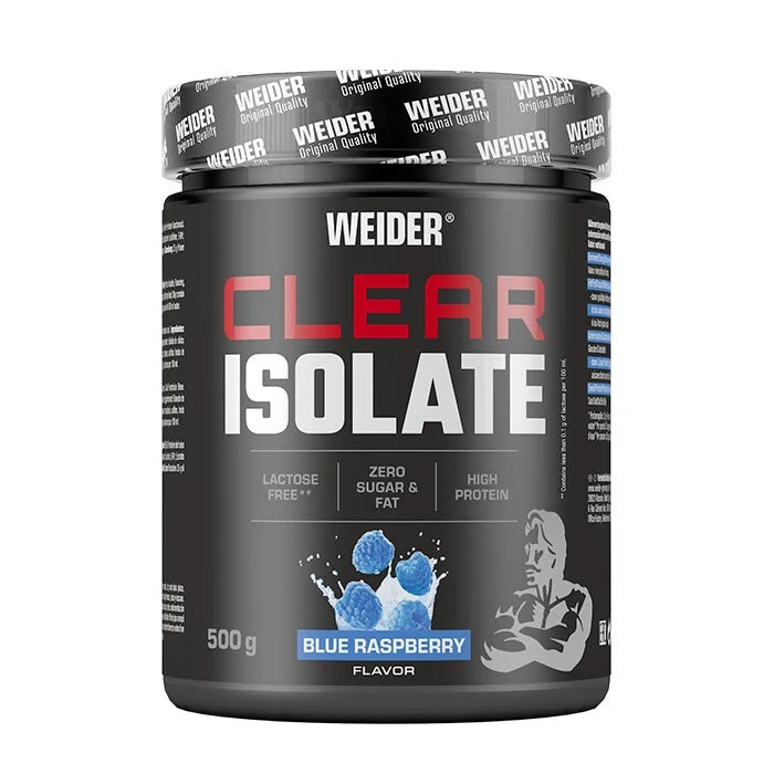 Weider - Clear Isolate, Blue Raspberry - 500g