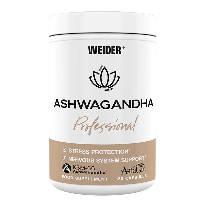 Weider - Ashwagandha Professional - 120 vcaps (EAN 4044782117149)