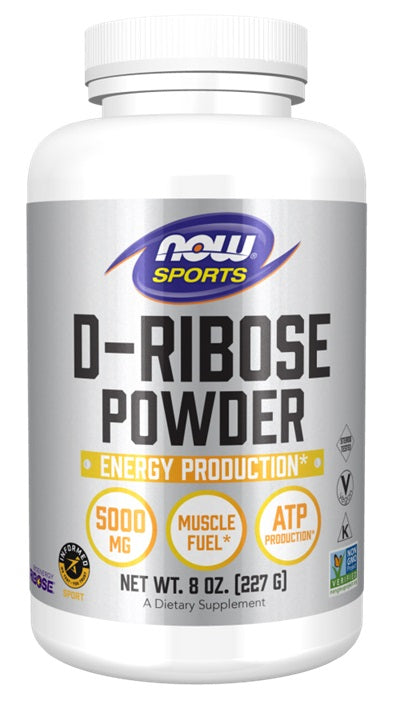 NOW Foods - D-Ribose, Powder - 227g