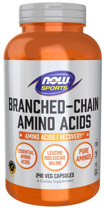 NOW Foods - Branched-Chain Amino Acids - 240 vcaps