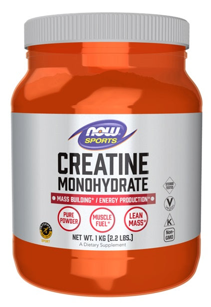 NOW Foods - Creatine Monohydrate, Pure Powder - 1000g