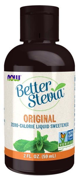 NOW Foods - Better Stevia Liquid, Original - 59 ml.
