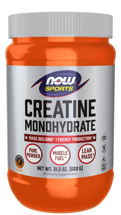 NOW Foods - Creatine Monohydrate, Pure Powder - 600g