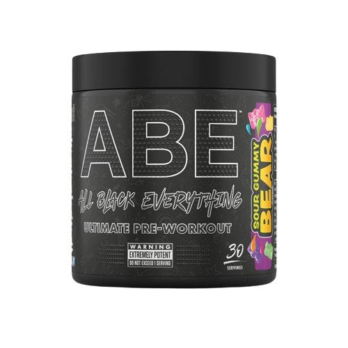 Applied Nutrition ABE All Black Everything Sour Gummy Bear - 375g