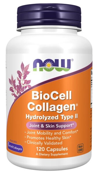 NOW Foods - BioCell Collagen Hydrolyzed Type II - 120 caps