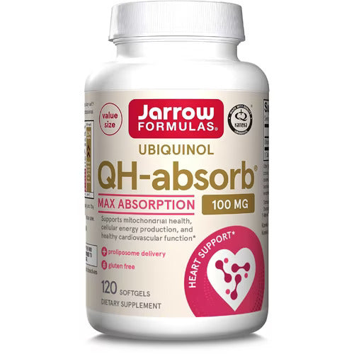 Jarrow Formulas - Ubiquinol QH-absorb, 100mg - 120 softgels