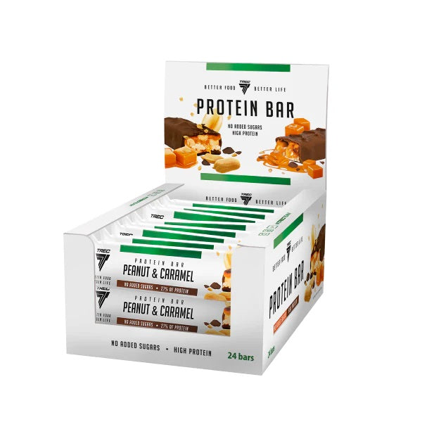 Trec Nutrition - Protein Bar, Peanut & Caramel (EAN 5904358564656) - 24 x 49g