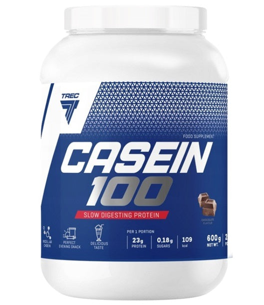 Trec Nutrition - Casein 100, Chocolate - 600g