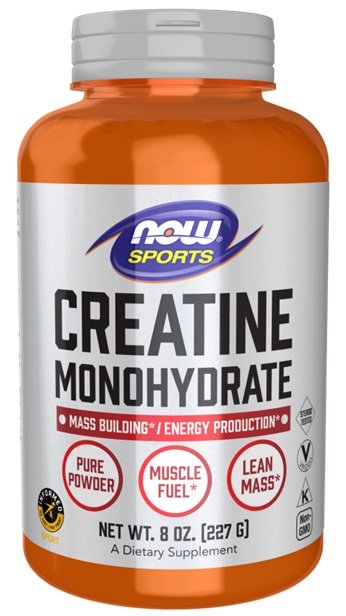 NOW Foods - Creatine Monohydrate, Pure Powder - 227g