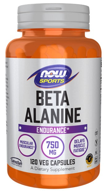 NOW Foods - Beta-Alanine, 750mg - 120 caps