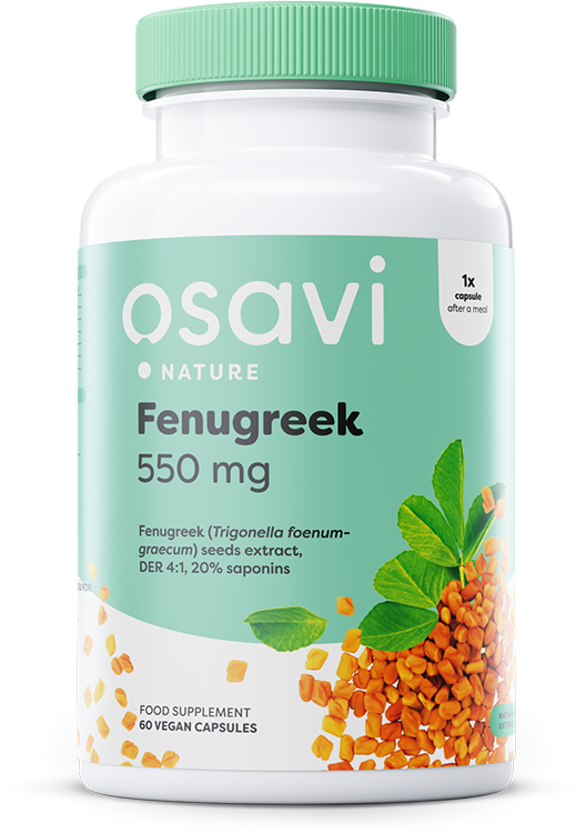 Osavi - Fenugreek, 550mg - 60 vcaps