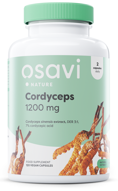Osavi - Cordyceps, 1200mg - 120 vegan caps