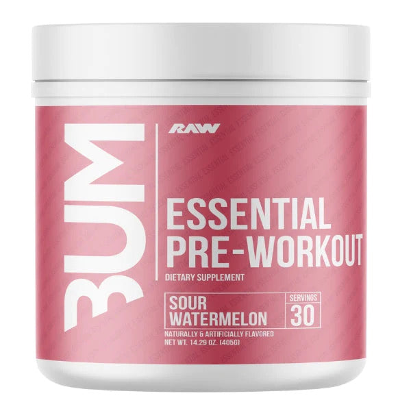 Raw Nutrition CBUM Essential Pre-Workout Sour Watermelon - 405g