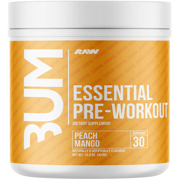 Raw Nutrition CBUM Essential Pre-Workout Peach Mango - 423g