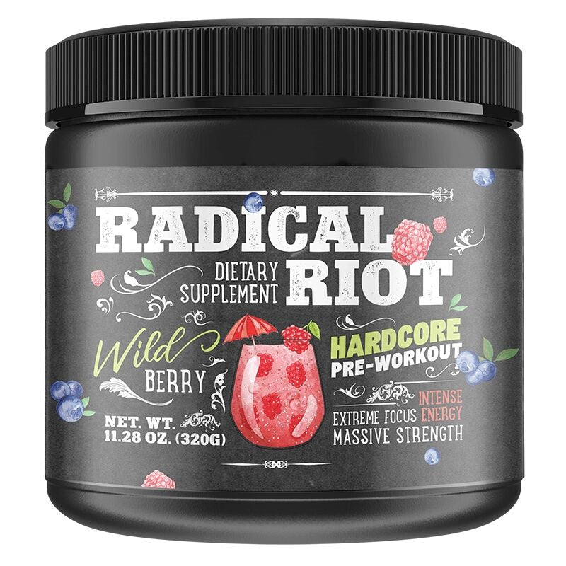 American Supps Radical Riot Wild Berry 340g