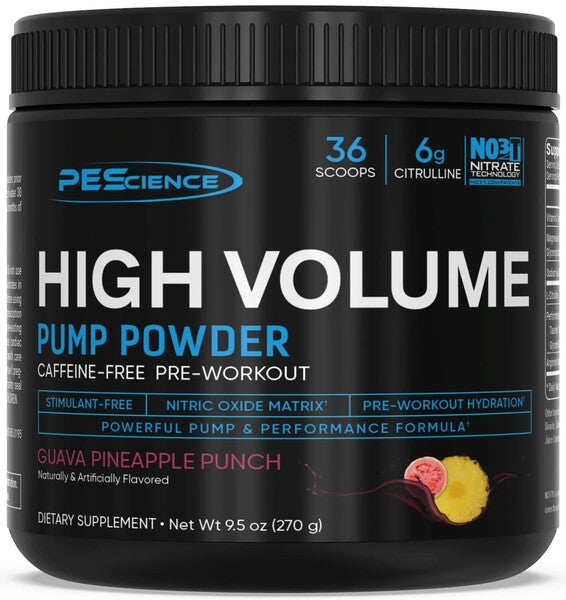 PEScience High Volume (New Formula) Guava Pineapple Punch - 270g