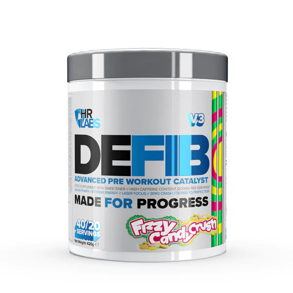 HR Labs Defib V3 Advanced Pre Workout Catalyst Fizzy Candy Crush - 420g