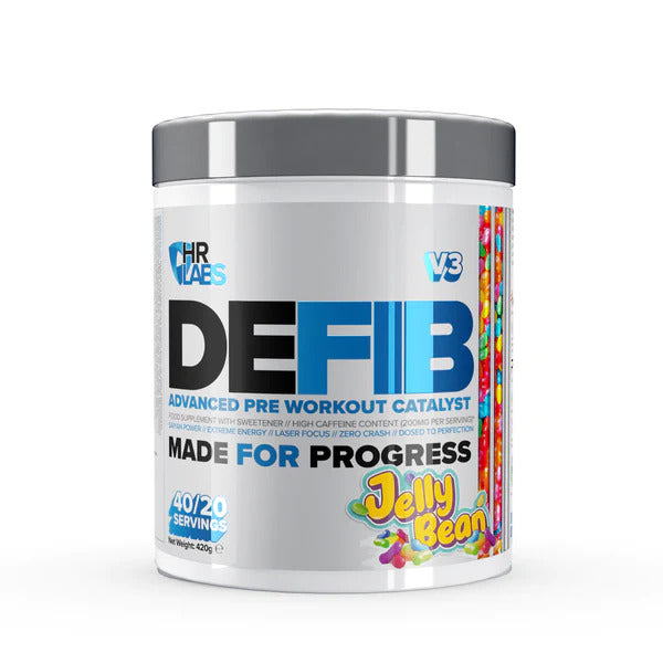 HR Labs Defib V3 Advanced Pre Workout Catalyst Jelly Bean - 420g