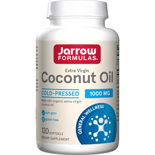Jarrow Formulas - Coconut Oil Extra Virgin, 1000mg - 120 softgels