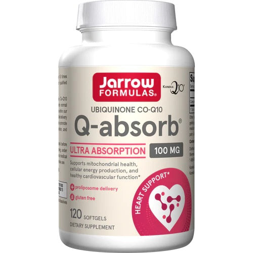 Jarrow Formulas - Q-absorb, 100mg - 120 softgels