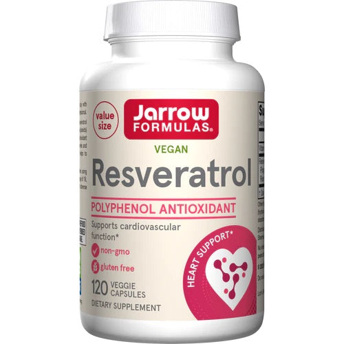 Jarrow Formulas - Resveratrol, 100mg - 120 vcaps