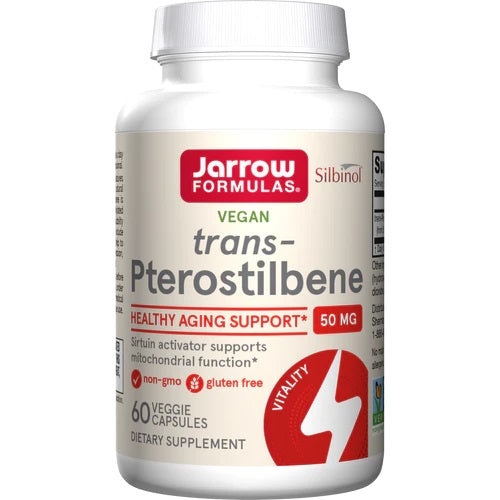 Jarrow Formulas - trans-Pterostilbene, 50mg - 60 vcaps