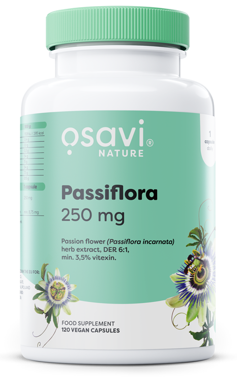 Osavi - Passiflora, 250mg - 120 vegan caps
