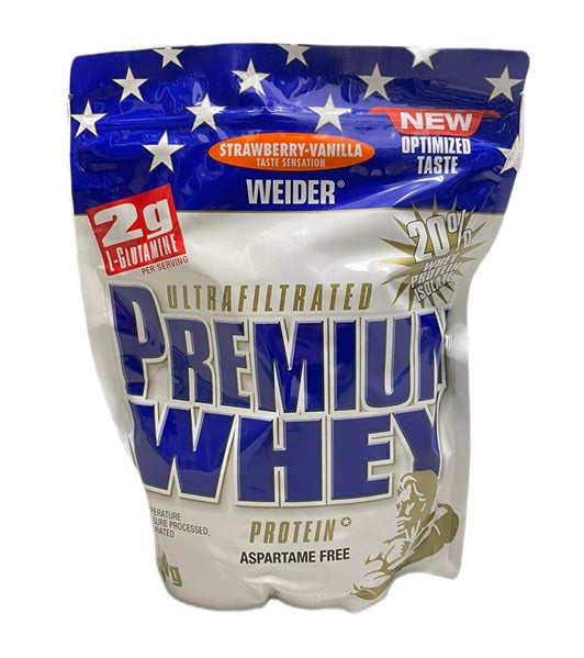 Weider - Premium Whey, Strawberry Vanilla - 500g