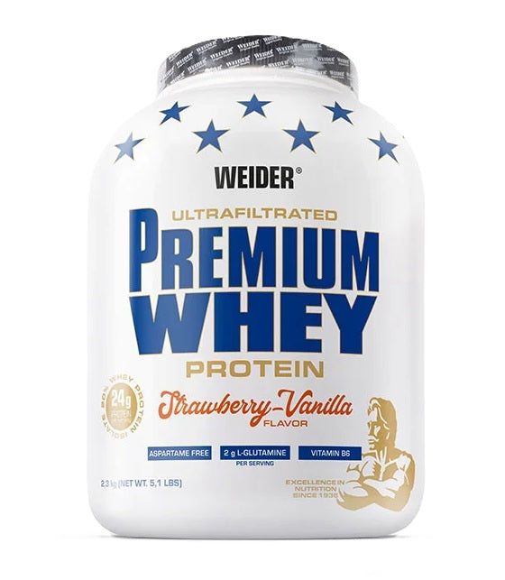 Weider - Premium Whey, Strawberry Vanilla - 2300g