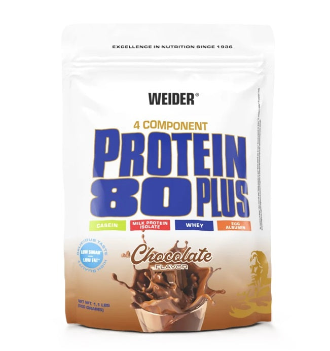 Weider - Protein 80 Plus, Chocolate - 500g