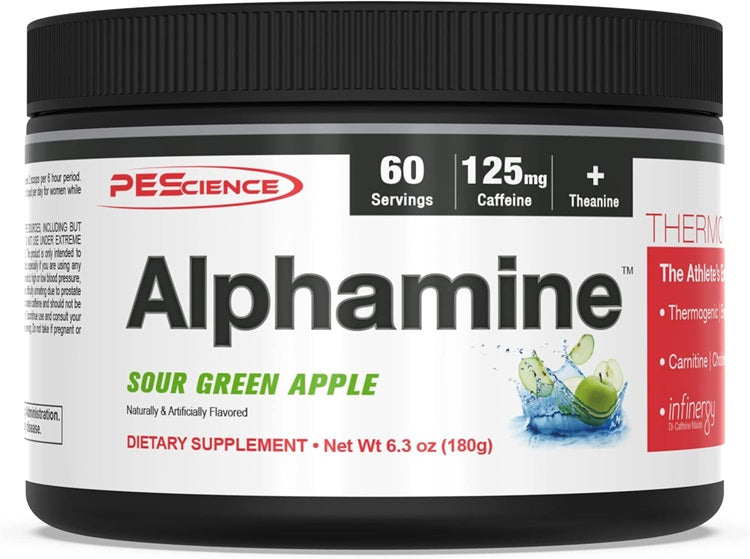 PEScience Alphamine Sour Green Apple - 180g