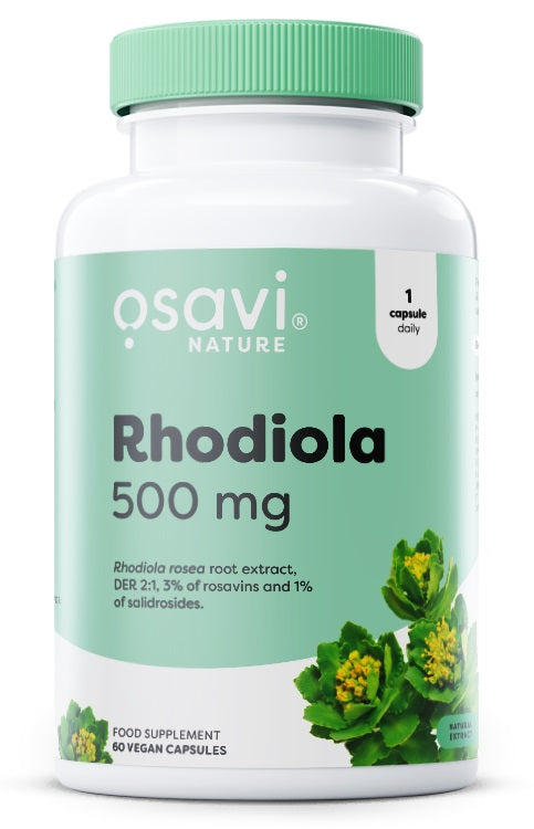 Osavi - Rhodiola, 500mg - 60 vegan caps