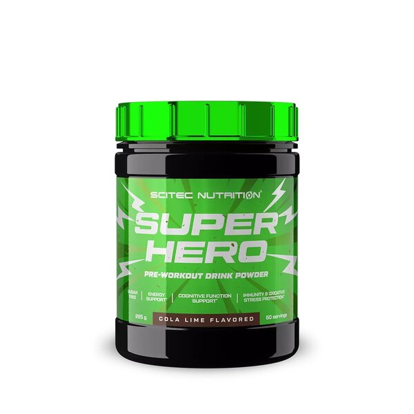 SciTec - Superhero, Cola-Lime - 285g