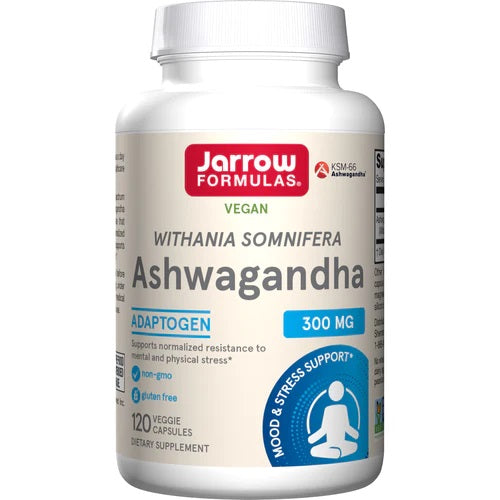 Jarrow Formulas - Ashwagandha, 300mg - 120 vcaps