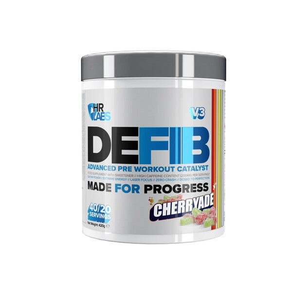 HR Labs Defib V3 Advanced Pre Workout Catalyst Cherryade - 420g